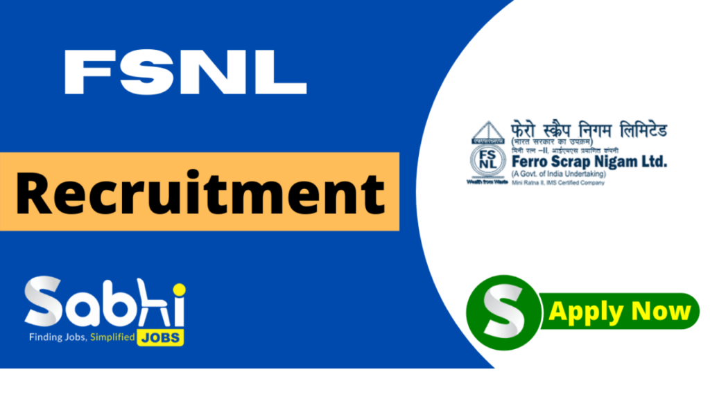 FSNL Recruitment 2025